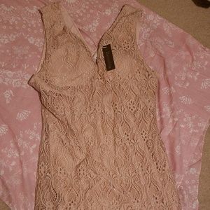 soft pink body con dress NWT